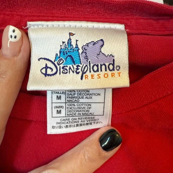 Vintage Disneyland Resort Minnie Mouse Simply Cute‎ embroidered Graphic T Shirt - Picture 4 of 6